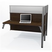 Bestar Pro-Biz Double Add On Section in Chocolate