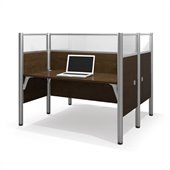 Bestar Pro-Biz Double Face to Face Desk in Chocoilate