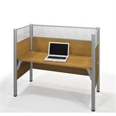 Bestar Pro-Biz Simple Workstation in Cappucino Cherry