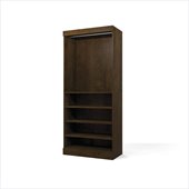 Bestar Create 36 Storage Unit in Chocolate
