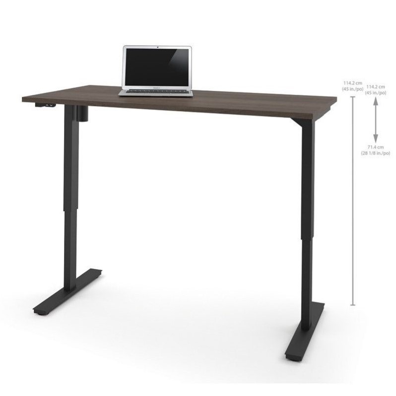 Bestar 30 X 60 Power Adjule Standing Desk In Antigua