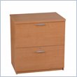Bestar Elite 2 Drawer Lateral File Storage Cabinet in Honey by Bestar