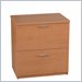 Bestar Elite 2 Drawer Lateral File Storage Cabinet in Honey
