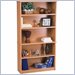 Bestar Elite Modular 5 Shelf Bookcase in Honey