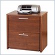 Bestar Monaco Lateral File Storage Cabinet in Tuscany Brown by Bestar