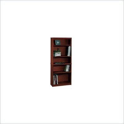 Bestar 5 Shelf Bookcase in Tuscany Brown