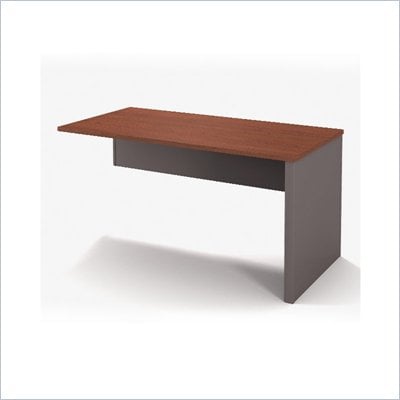Bestar Connexion Return Table in Bordeaux and Slate