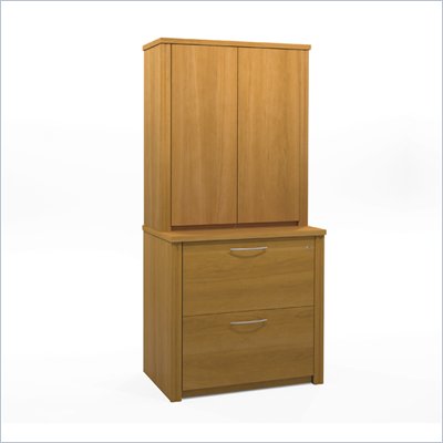 Bestar Embassy 36" Storage kit in Cappuccino Cherry