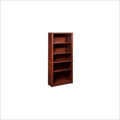Bestar Embassy Modular 5 Shelf Bookcase in Tuscany Brown