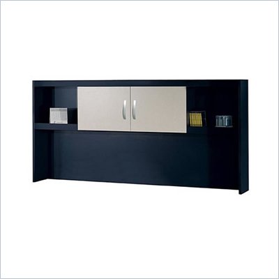 Bestar In Space New Generation Hutch in Granite&Charcoal