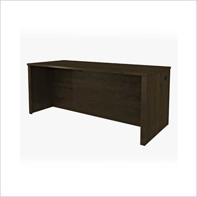 Bestar Prestige + Computer Desk in Chocolate