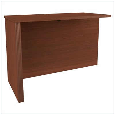 Bestar Prestige + Return Table In Cognac Cherry