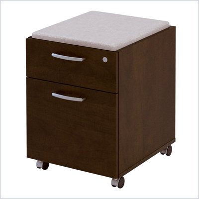 Bestar Pro-Biz Assembled Mobile Wood Pedestal