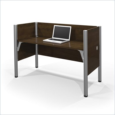 Bestar Pro-Biz Simple Workstation in Chocolate