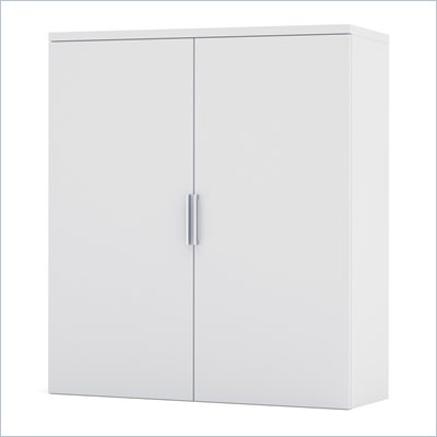 Bestar Pro-Linea Cabinet for Lateral File in White