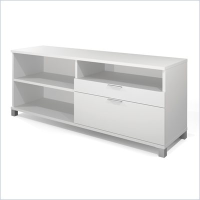 Bestar Pro-Linea Credenza in White