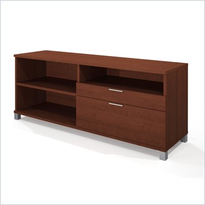 Bestar Pro-Linea Credenza in Cognac