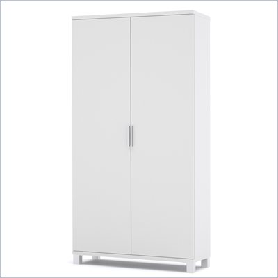 Bestar Pro-Linea Armoire in White
