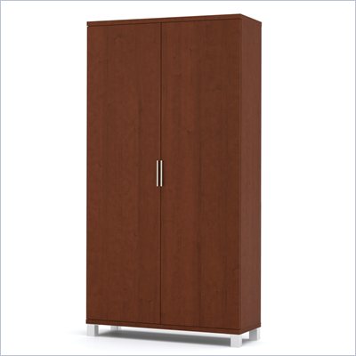 Bestar Pro-Linea Armoire in Cognac