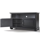 Crosley Furniture Alexandria 42 TV Stand in Black Finish