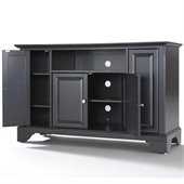 Crosley Furniture LaFayette 48 TV Stand in Black Finish