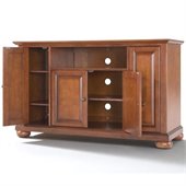 Crosley Furniture Alexandria 48 TV Stand in Classic Cherry Finish