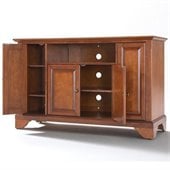 Crosley Furniture LaFayette 48 TV Stand in Classic Cherry Finish