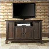 Crosley Furniture Newport 48 TV Stand in Vintage Mahogany Finish