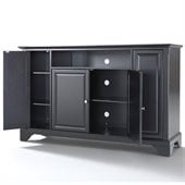 Crosley Furniture LaFayette 60 TV Stand in Black Finish