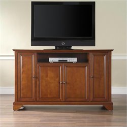 Crosley Furniture LaFayette 60 TV Stand in Classic Cherry Finish