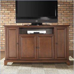 Crosley Furniture Newport 60 TV Stand in Classic Cherry Finish