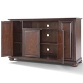 Crosley Furniture Alexandria 60 TV Stand in Vintage Mahogany Finish