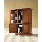 Crosley Furniture Alexandria Media Storage and Gaming Cabinet in Classic Cherry Finish