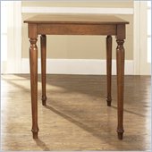 Crosley Furniture Turned Leg Pub/Dining Table in Classic Cherry Finish