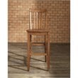 Crosley Furniture Bar Height School House Bar Stool in Classic Cherry Finish