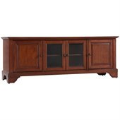 Crosley Furniture LaFayette 60 Low Profile TV Stand in Classic Cherry