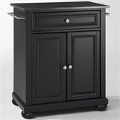 Crosley Furniture Alexandria Solid Black Granite Top Kitchen Island