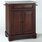 Crosley Furniture LaFayette Solid Granite Top Mahogany Kitchen Island