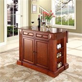 Crosley Coventry Kitchen Island Breakfast Bar in Classic Cherry