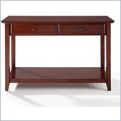 Crosley Alexandria Sofa Table in Vintage Mahogany