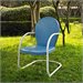 Crosley Griffith Metal Chair in Sky Blue