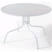 Crosley Griffith 40 Metal Dining Table in White