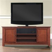 Crosley Furniture TV Stand with Sound Bar in Cherry