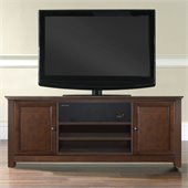 Crosley Furniture TV Stand with Sound Bar in Mahogany