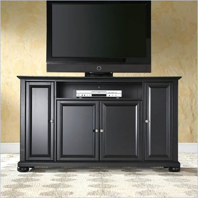 Crosley Furniture Alexandria 60" TV Stand in Black Finish