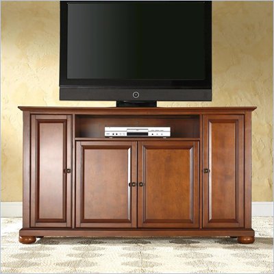 Crosley Furniture Alexandria 60" TV Stand in Classic Cherry Finish