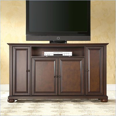 Crosley Furniture Alexandria 60" TV Stand in Vintage Mahogany Finish