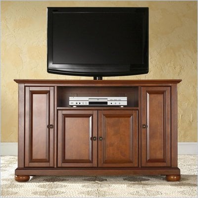 Crosley Furniture Alexandria 48" TV Stand in Classic Cherry Finish