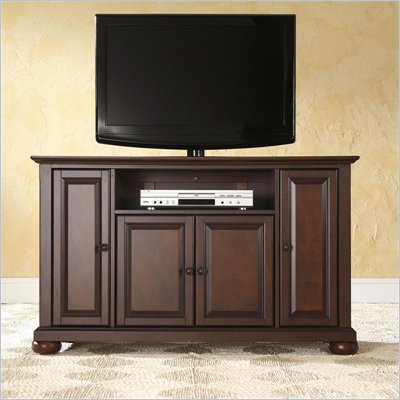 Crosley Furniture Alexandria 48" TV Stand in Vintage Mahogany Finish