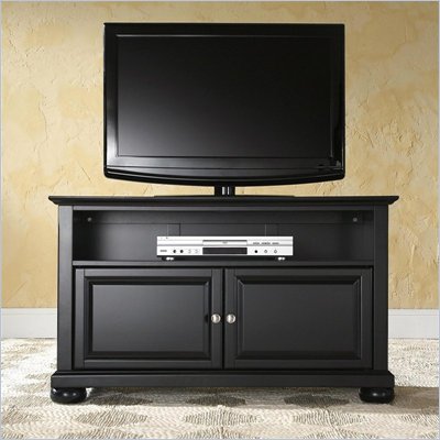 Crosley Furniture Alexandria 42" TV Stand in Black Finish